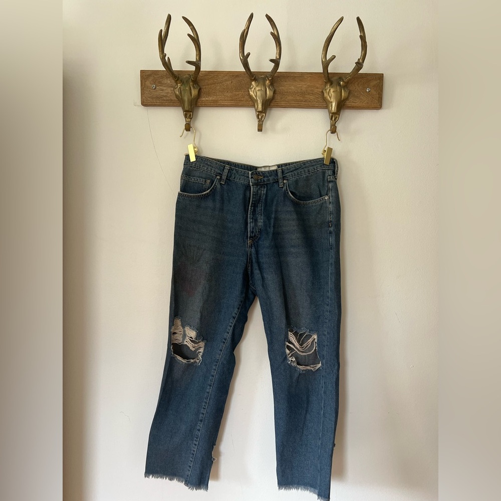 Free People “tattoo” jeans